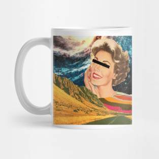 Blinded By The Light - Surreal/Collage Art Mug